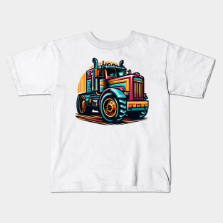 Trailer Truck Kids T-Shirt